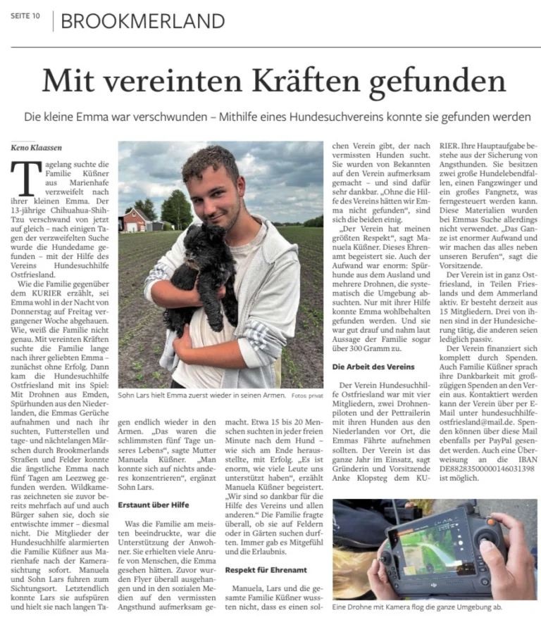 Zeitungsartikel